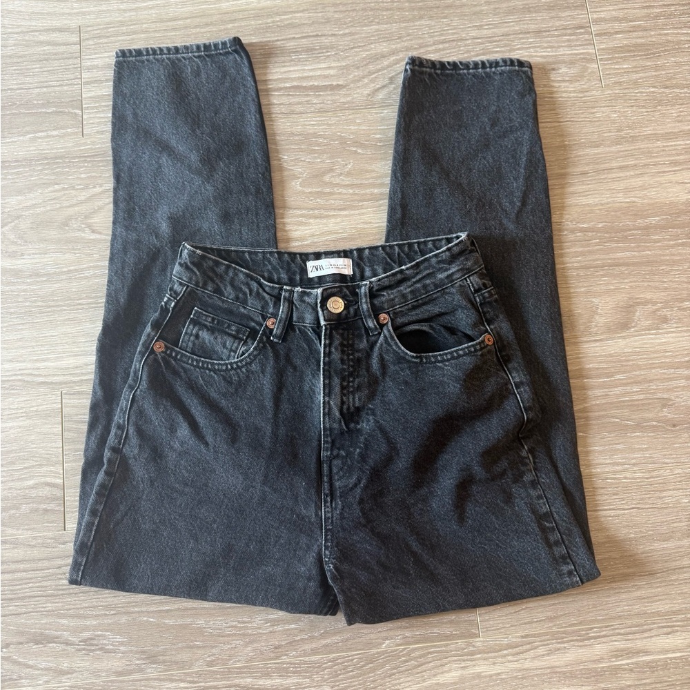 Zara Black Denim Jeans
